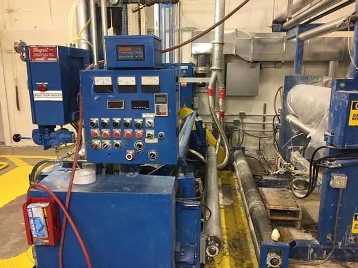 Used 93" (2.36M) MAGNAT TWO DRUM SLITTER REWINDER