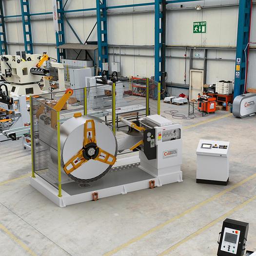 400mm CoilTech Feeder Straightener Combo Feedline