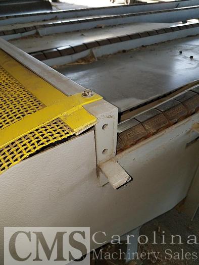 Used Custom Built Green Chain Lumber Deck