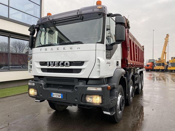 Usato 2007 IVECO TRAKKER 8*4 450 E/5 TRILATERALE