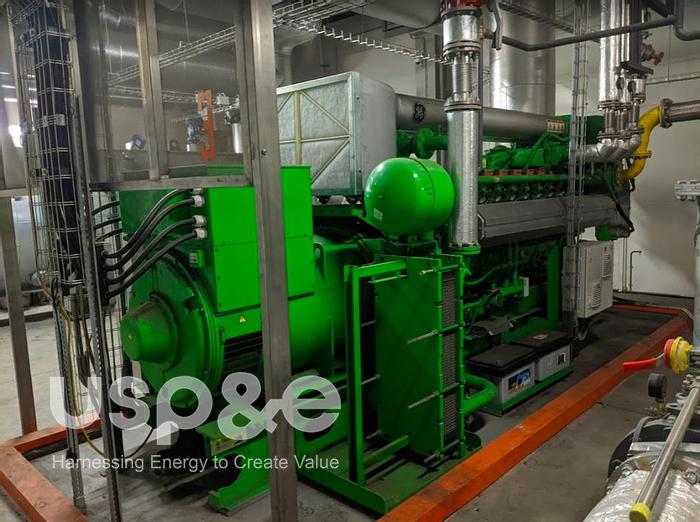 Used 0.97 MW 2013 Used Jenbacher 320GS-WL Syngas Genset