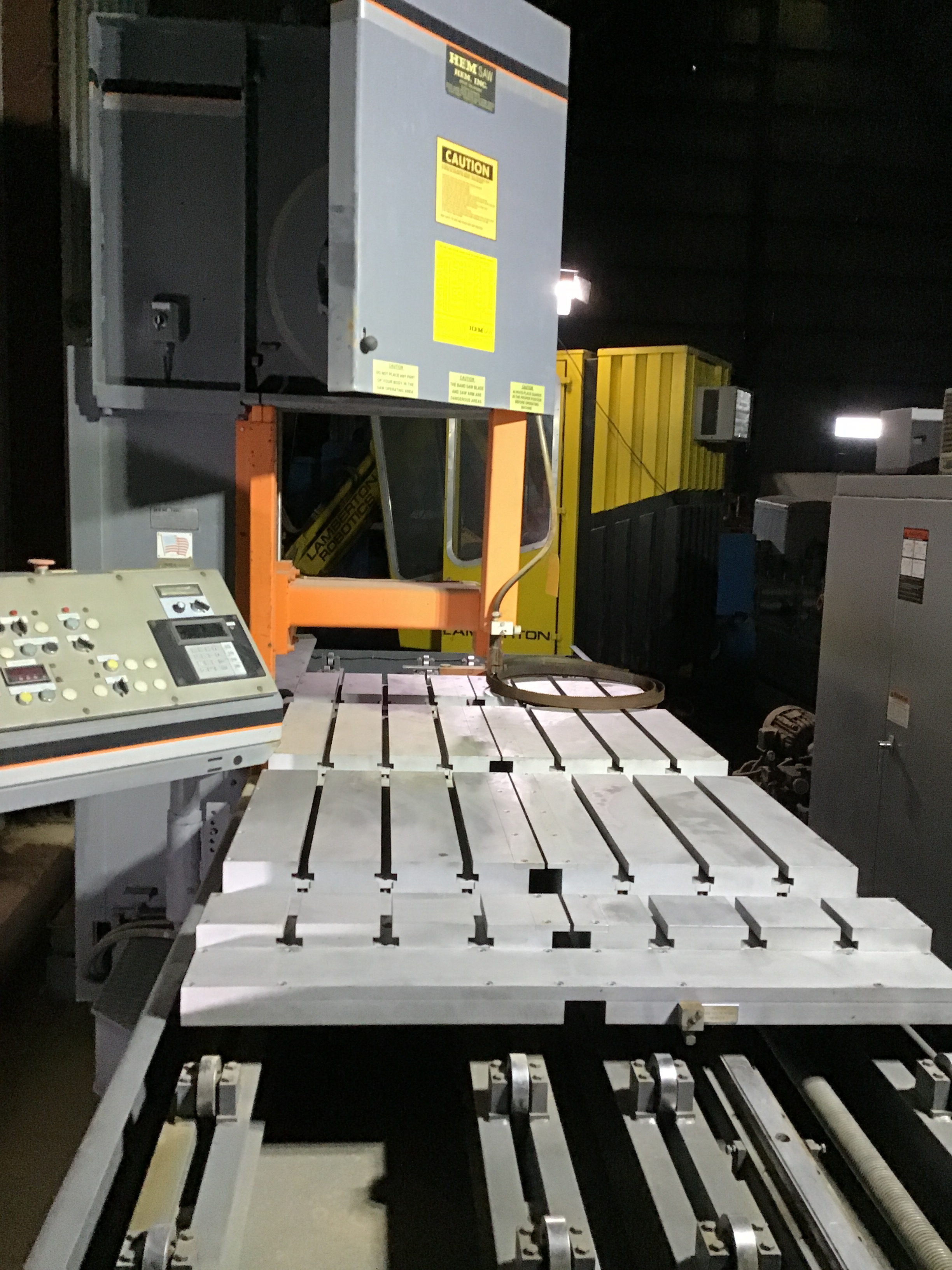 Used HEM Model PM 25/96 Plate Saw