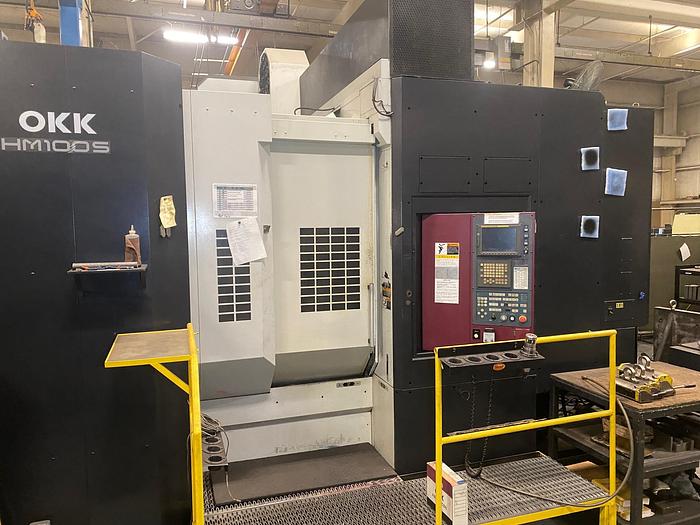 Used 2004 OKK  HM100S Horizontal Machining Center