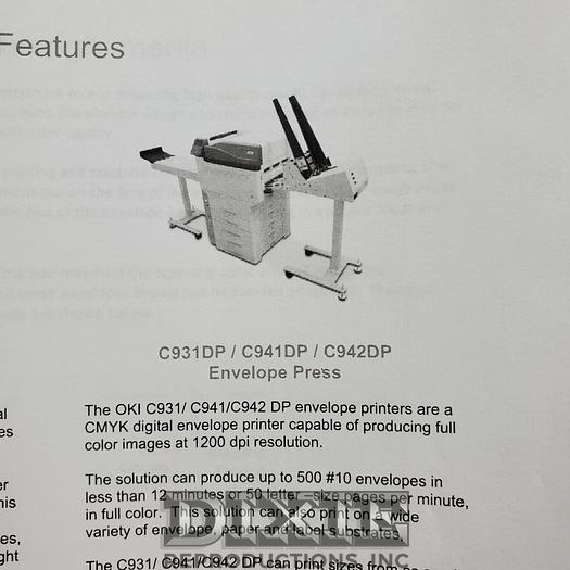 Used OKI pro900DP Envelope Printer