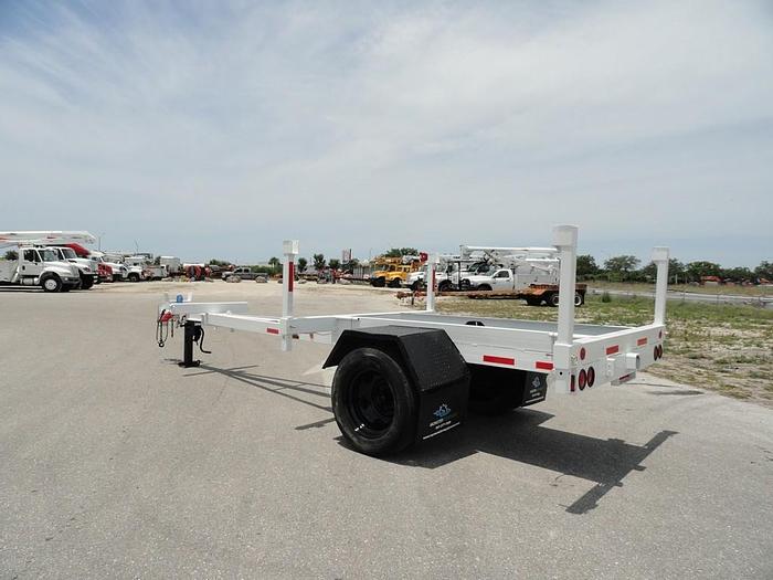 Used Reid PT15 SA Extendable Pole Trailer - 13248