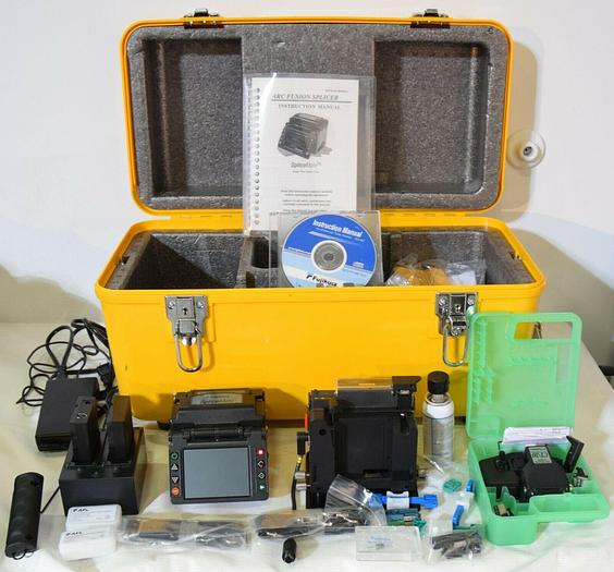 Used Fujikura SpliceMate FSM-11S Fusion Splicer with CT-30 Cleaver Arc Count 381