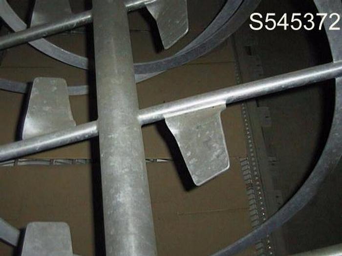 Used Mixer, Ribbon, 36 CF, S/st, Ribbon Only, Less Trough #S545372