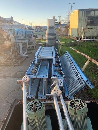Used 45' Hytrol Powered Case Conveyor