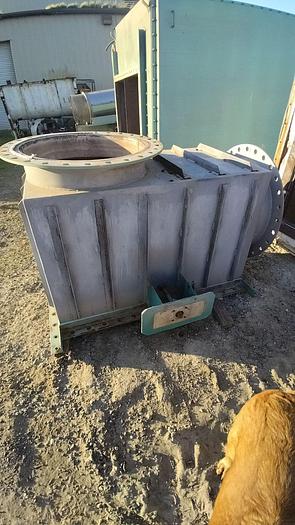 Used Heat Exchanger, Air, 2,528 SF, 550 deg F, Cain Industries #S744457