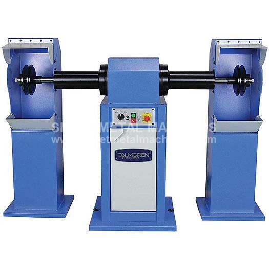 PALMGREN 2-Speed Dual Head Buffer Polishing Lathe 9682095