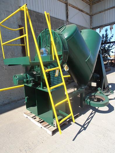 Used Mixer, V-Type, 40 CF, C/st, PK, 10 HP, Bar, Feed System, #S734565