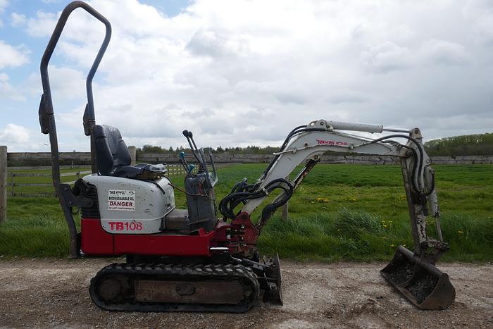 Used 2008 TAKEUCHI TB108