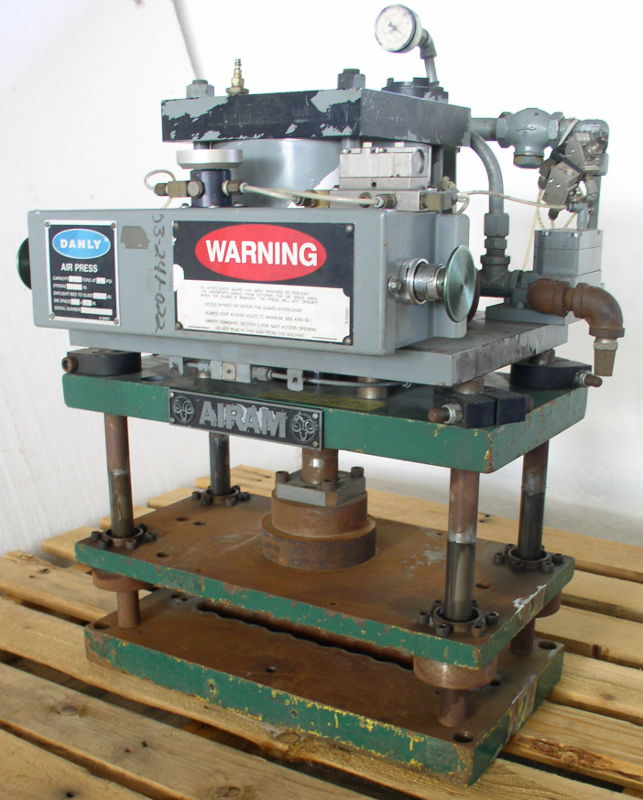 Used 2 Ton Danly Airam Pneumatic Press #3355