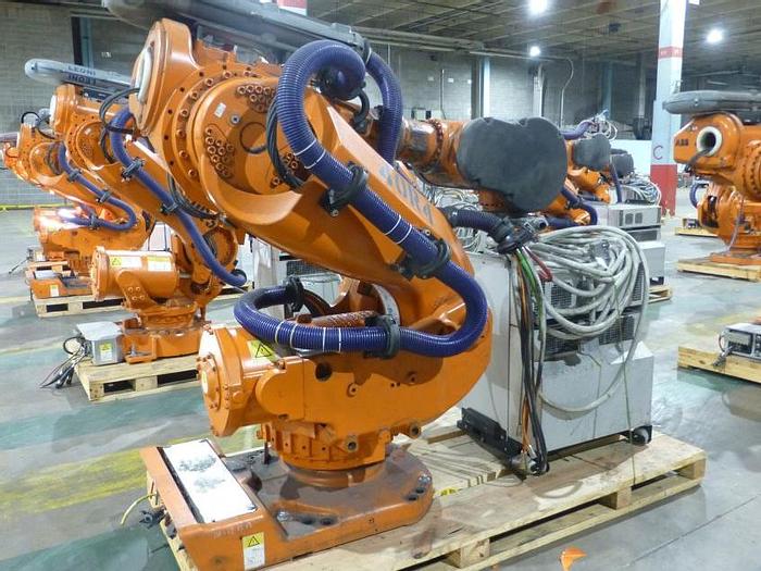 Used ABB IRB 7600 340/2.8 ROBOT WITH IRC5 CONTROLLER