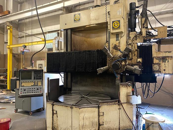 Used 1973 Giddings & Lewis  60" Series 75 Vertical Turret Lathe
