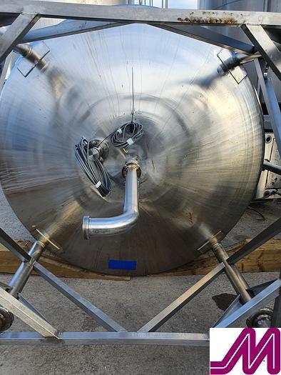 Used 5,000 Litre Stainless Steel Mix Tank