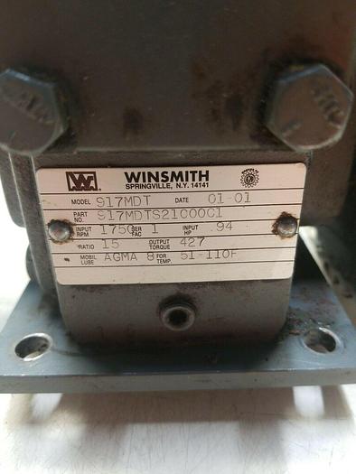 Used LINCOLN, SRF4S0-5TCN6, Winsmith Speed Reducer type se . 917 MDT