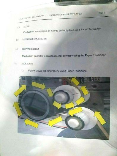 Used PA Industries Motorized Stock Material Payoff Reel Feed to Press