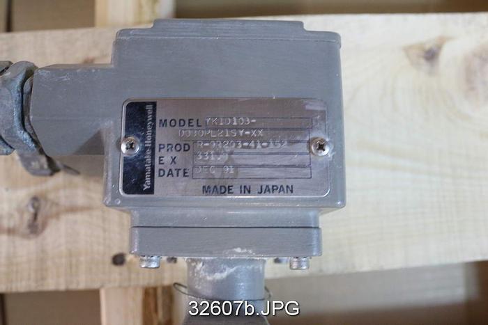 Used Yamatake-Honeywell YKID10B080PL21SY-XX 3" Magnetic Flow Tube #32607