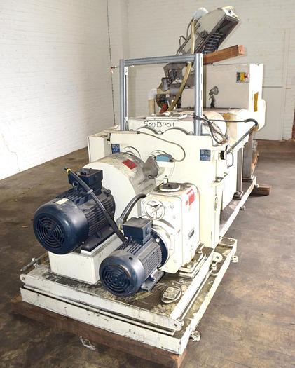 Used 15 GALLON ROSS AMK CLASS V DOUBLE ARM MIXER EXTRUDER - S/S - JACKETED