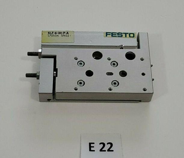 Used *PREOWNED* Festo SLF-6-20-P-A Mini Slide 20mm Stroke 170504 SN02 + Warranty!