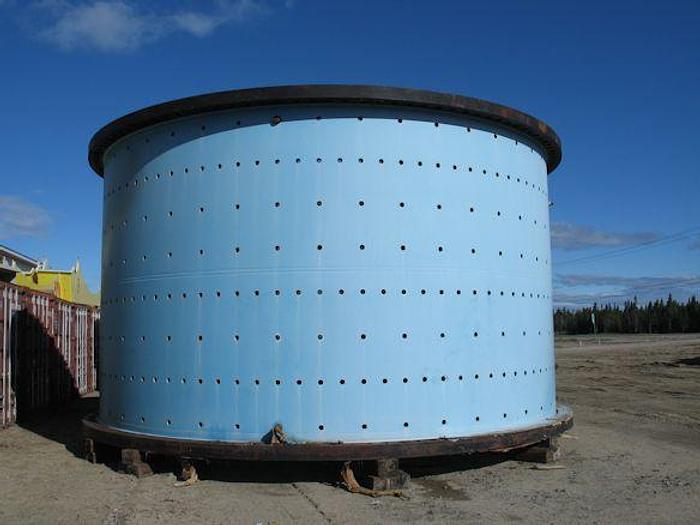 Used Mill, Ball, 21.75' x 43', ANI, 10,000 KW, Double Pinion, #D740108