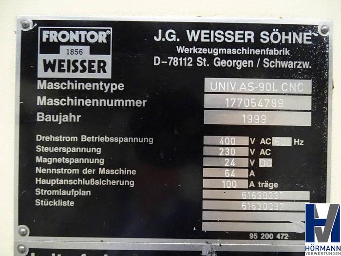 Gebraucht 1999 Weisser Univertor AS 90L