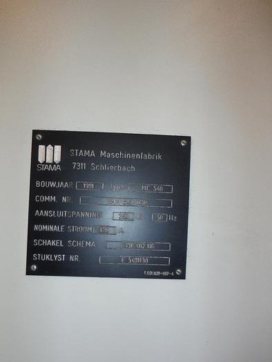 Gebraucht CNC FREESMACHINE STAMA