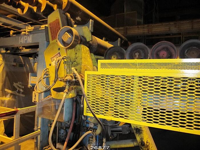 Used Beloit  Beloit Reel With Approximately 17 Reel Spools. 157" Wire Width #26877