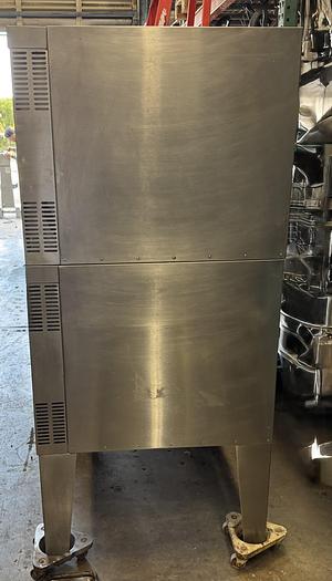 Refurbished Bakerspride GP-61 reconditioned Doublestack pizza oven gas