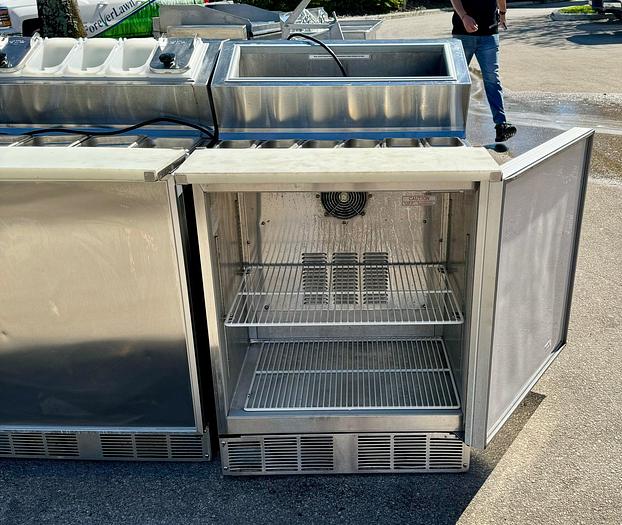 Used Silver King SKRNB27-ESUS5 27" Ice Cream Topping Unit w/ Refrigerated Base