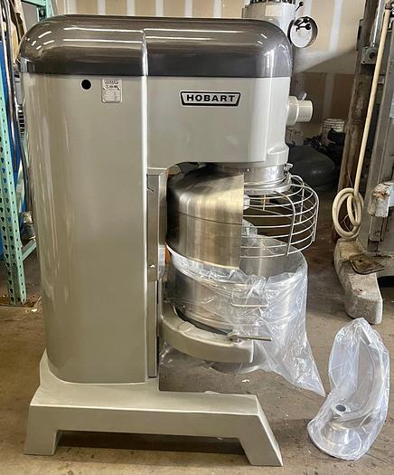 Used Hobart H600T 60 quart 3 phase 2 HP auto lift Bowlguard mixer