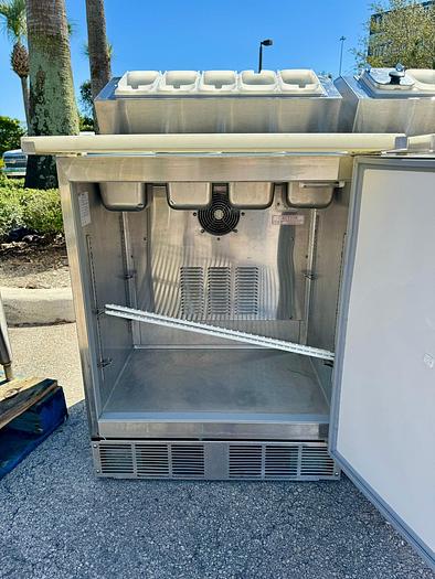 Used Silver King SKRNB27-ESUS5 27" Ice Cream Topping Unit w/ Refrigerated Base