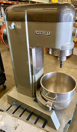 Refurbished Hobart 60 Qt mixer 2 HP 3 phase comes with SS bowl and one attachment