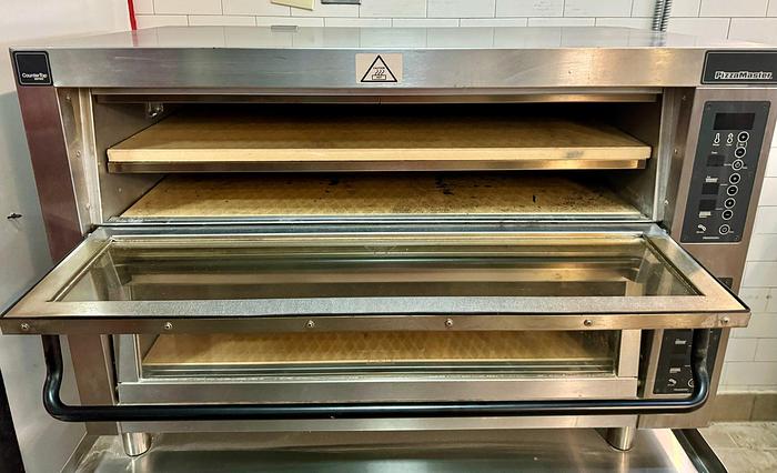 Used PizzaMaster PM452ED-2DW  Countertop Pizza Oven, Double DECK OVEN