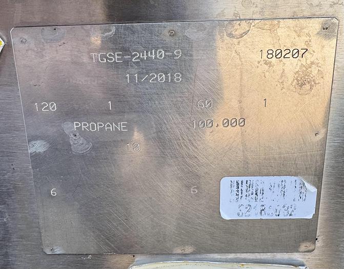 Used Legion TGSE-2440-9-WC Gas Tilting Skillet Braising Pan