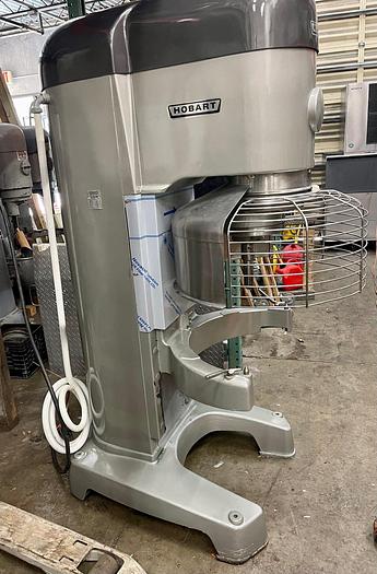 Used Hobart V1401 Bowlguard 140qt mixer with stainless steel bowl and 1 attachment