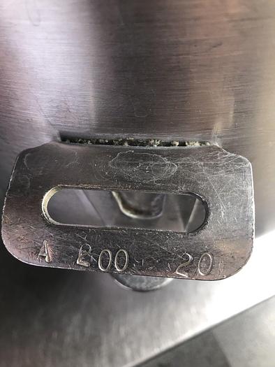 Used Hobart Stainless Steal Hobart 12 qt bowl for a 20qt mixer A200