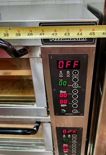 Used PizzaMaster PM452ED-2DW  Countertop Pizza Oven, Double DECK OVEN