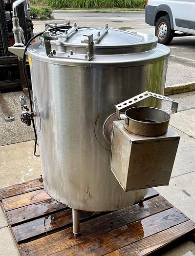 Used Groen AH/1E-20 MFG 2013 20 gal Steam Kettle - Stationary, 2/3 Jacket, Natural Gas