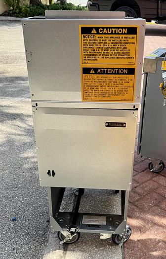 Vulcan LG300 Gas Fryer - (1) 40 lb Vat, Floor Model, Natural Gas