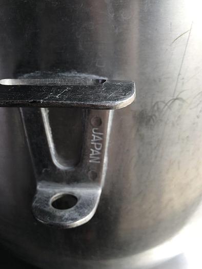 Used Used Stainless Steel 20 Qt Bowl for Hobart Mixer