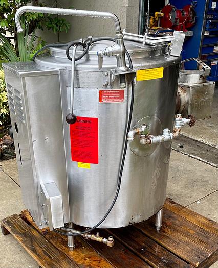 Used Groen AH/1E-20 MFG 2013 20 gal Steam Kettle - Stationary, 2/3 Jacket, Natural Gas