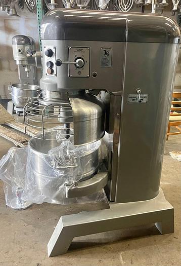 Used Hobart H600T 60 quart 3 phase 2 HP auto lift Bowlguard mixer