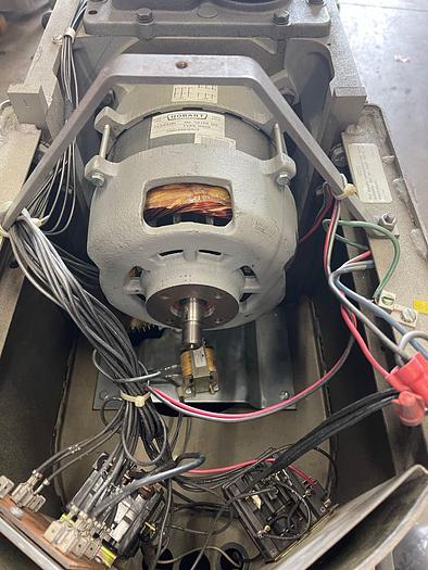 Used Hobart H600T 3 phase 2HP mixer comes with a stainless steel bowl and one attachment