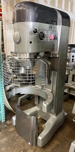 Used Hobart 140 quart mixer comes with a stainless steel bowl and one attachment