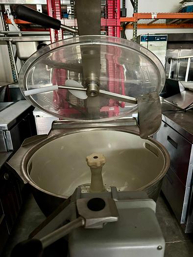 Used Hobart HCM450-3 45 Qt. Vertical Cutter Mixer Food Processor - 208V, 3 Phase, 5 hp