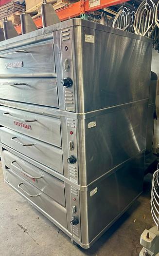 Used Reconditioned Blodgett 961 Triple Deck Pizza Oven