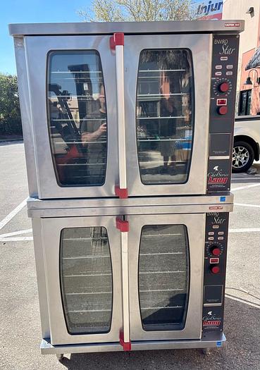 Used Lang Star International eECFS-ES-480V Gas Steam Injection Convection Ovens
