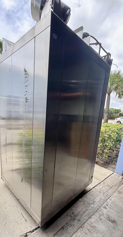 Used Baxter OV500G1EE Single Natural Gas Rotating Rack Convection Oven with Digital Controls - 180,000 BTU